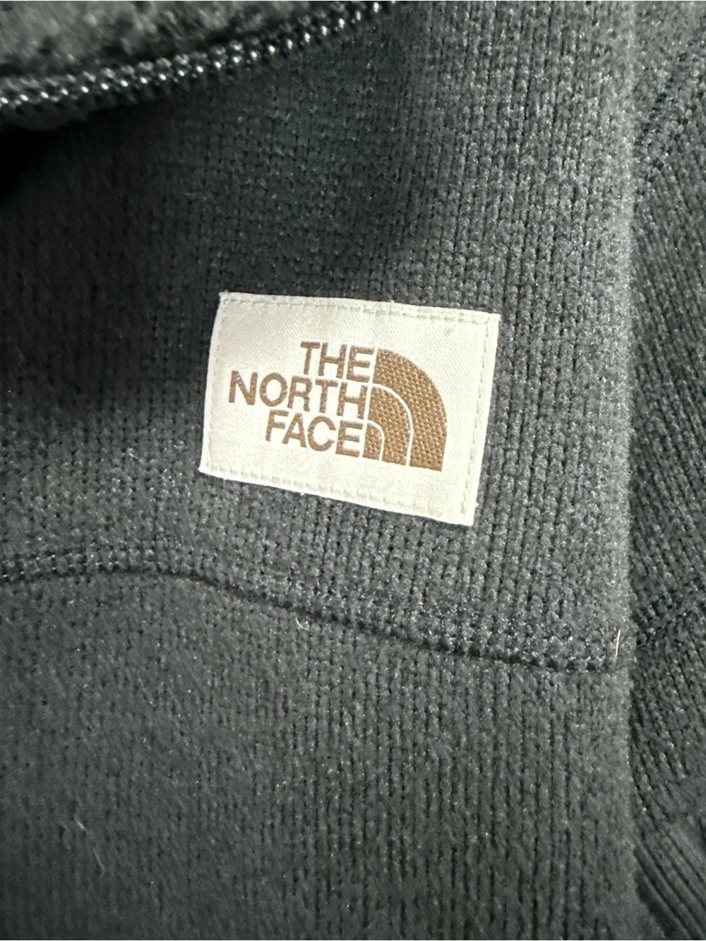 The North Face Men’s M Black Sweater Fleece 1/4 Zip Pullover Outdoor Jacket